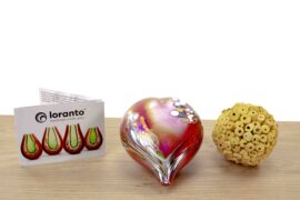 Mini Urn Hart ”Red & Multicolor”
