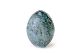 Ovaal Urn Turquoise | Glazen Urn | Luxe Urnen | Urnen Kopen