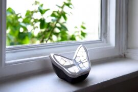 Mini Urn | Urn | Vlinder | Parelmoer | Kleine Urn | Urn Kopen | Luxe Urn