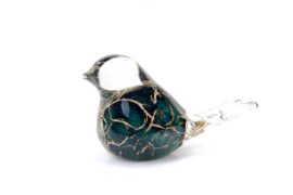 Mini Urn Vogel Groen goud | Urnen Kopen | Urnen Voor Thuis