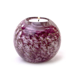 Mini Urn Tealight Holder “Lavender” | Tealight urn | Small urn | Glass Urns