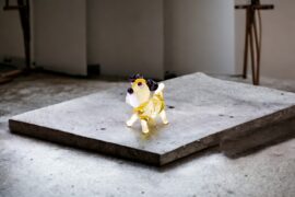 Miniatuur Glas Hond “Schnauzer” | Mini glas figuren | Glazen miniaturen | Mini Dieren