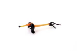 Miniatuur Glas Teckel Oranje | MINI GLAS FIGUREN | GLAZEN MINIATUREN | MINI DIEREN