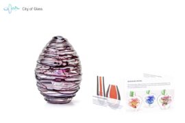 Kristallen object “Spiral” van Ozzaro – 16 cm