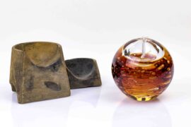 Olielamp Bruin Boheems Kristal van Ozzaro