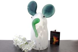 ”The Elephant” | Olifant van Mat Glas | Groen