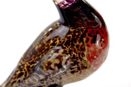 Partridge of glass | Glass bird |