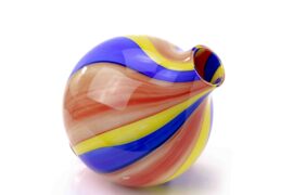 Vaas Rainbow Sphere | Luxe Vaas | Regenboog Vaas | Glazen Vazen Bestellen | Loranto Vaas