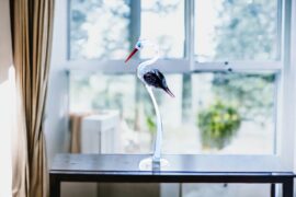 Reiger van Glas | Glazen Reiger | Glazen Vogel