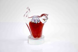 Mini Urn Red Cat