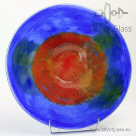 Glazen schaal Marine van Loranto – 42 cm
