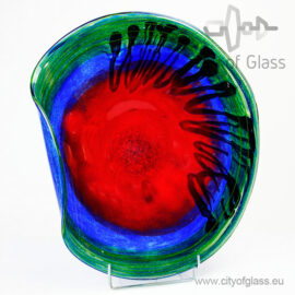 Glazen schaal Horizon van Loranto – 42 cm