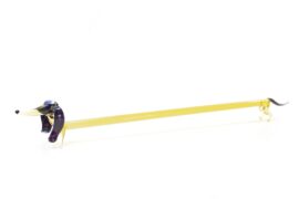 Teckel van Glas XL Bruin | Glazen Beeldjes | Dieren van glas | 35cm |