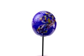 Garden Stake Ball Blue | Garden Decorations