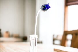 Tulp Blauw Multicolor | Glazen Tulpen | Tulp Multicolor