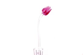 Tulip Pink | Glass Tulips | Glass Flowers