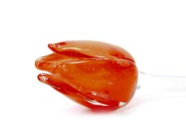 Tulip Orange | Glass Tulips | Glass flowers