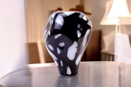 Urn Black & White | Urn voor mensen | 4L inhoud | Luxe Urn