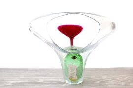Urn ”Eternal” van Jablonski | Urn | Luxe Urn | Doorzichtig | Rood