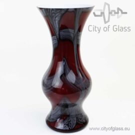High glass vase by Loranto – 50 cm