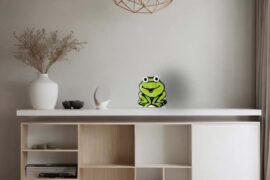 Fusion Glass Frog | Fusing glass | Kunst glas | Luxe Object |