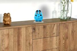 Fusion Glass Hippo | Fusing glass | Art Glass | Luxury Object |