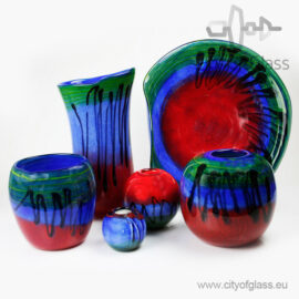 Glazen theelicht Horizon van Loranto – 16 cm
