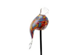 Tuinsteker Vogel | Hangende staart | Rood Blauw Geel