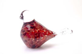 Garden spike | Garden object | Garden Decorations | Bird on Pin | Red