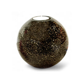 Mini Urn | Tea light holder | Black Gold Decoration