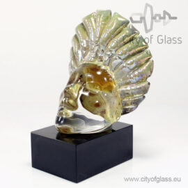 Crystal glass sculpture Summer by Loranto – 20 cm