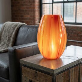 Murano Lamp Arancia | Luxe Lamp | Murano lightning | Glazen Lamp