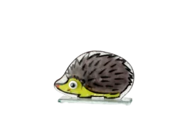 Fusion Glass Hedgehog | Fusing glass | Art Glass | Luxury Object |