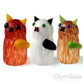 Crystal cat by Ozzaro