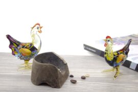 kip van Glas | Glazen Beeldjes | Dieren van glas |