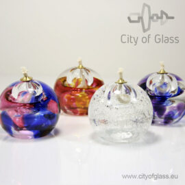 Kristallen olielampje van Ozzaro – 8 cm