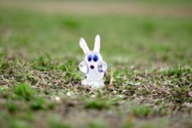 Miniatuur Glas Konijn | Mini glas figuren | Glazen miniaturen | Mini Dieren