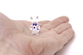 Miniatuur Glas Konijn | Mini glas figuren | Glazen miniaturen | Mini Dieren