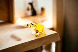 Miniatuur Glas Beer | Mini glas figuren | Glazen miniaturen | Mini Dieren