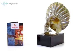 Kristallen glassculptuur Zomer van Loranto – 20 cm