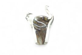 Glass Cat Brown | Luxury decoration from Europe