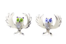 Owl of Glass | Glass Figurines | Animals of glass | 35cm |