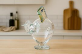 Glazen Spaarpot Olifant | Spaarvarken | Voor volwassenen/kinderen