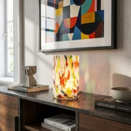 Cylinder Lamp | Color Splash | H26cm