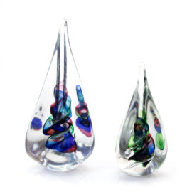 Crystal Drops Prism | Green, Red & Blue | 19cm & 15cm