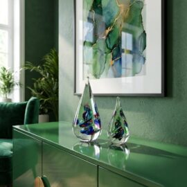 Crystal Drops Prism | Green, Red & Blue | 19cm & 15cm