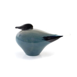 Vogels Blue Jay | Luxe Decoratie | 24 & 30cm | Glazen Vogel