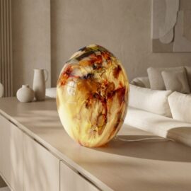 Lamp Linea Multicolor | Oval | 40cm | Luxury Lamp