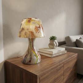 Mushroom Lamp | Linea Multicolor | H36cm