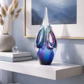 Crystal Urn Arrow | Ocean | Luxury Urn | 175ml | Ozzaro